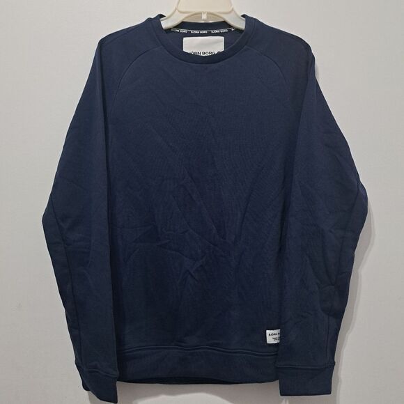 BJorn Born Men's Comfortable Stylish Layering Pullover Sweater Navy Small NWT - Picture 12 of 12